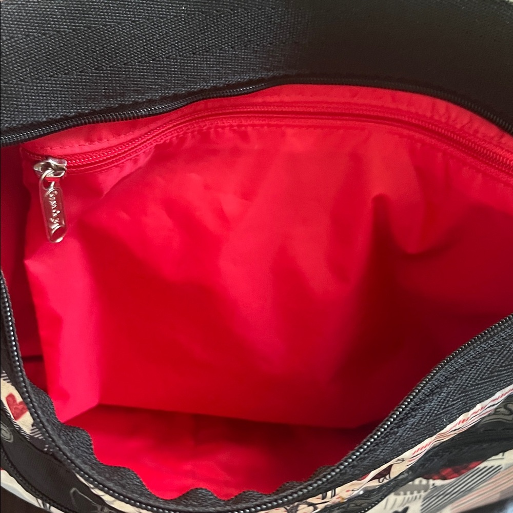 LeSportsac Deluxe Everyday Expandable Bag “Warm Wishes” - Picture 6 of 14
